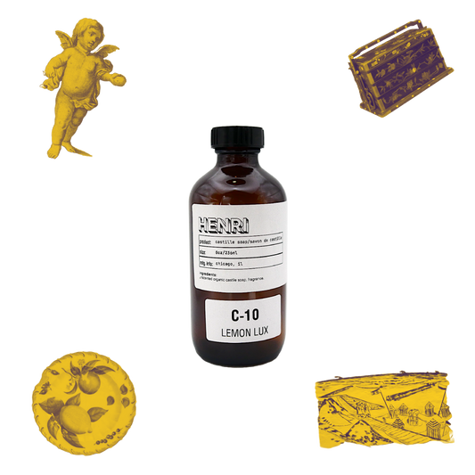 C-10 LEMON LUX: CASTILE SOAP